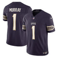 Men's Minnesota Vikings #1 Kyler Murray Purple 2026 Rivalries Collection Vapor F.U.S.E. Limited Jersey