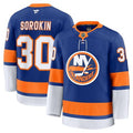 Men's New York Islanders #30 Ilya Sorokin Royal Home Premium Jersey