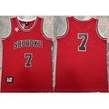 Men's Shohoku #7 Ryota Miyagi
Red Stitched Basketball Jersey
