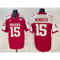Men's Indiana Hoosiers #15 Fernando Mendoza Red Alternate 2026 Patch Vapor F.U.S.E. Limited Jersey