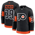 Men's Philadelphia Flyers #39 Matvei Michkov Black Alternate Premium Jersey
