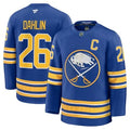 Men's Buffalo Sabres #26 Rasmus Dahlin Blue 2024-25 Stitched Premium Jersey