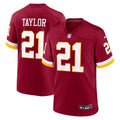 Men's Washington Commanders #21 Sean Taylor Nike Burgundy Retired Player Game Jersey